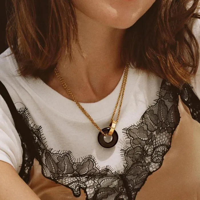 Black Onyx Textured Necklace Stainless Steel Silver Women Alex And Ani Growth New Beginnings Black Onyx Textured Necklace Stainless Steel Silver Women Alex And Ani Growth New Beginnings