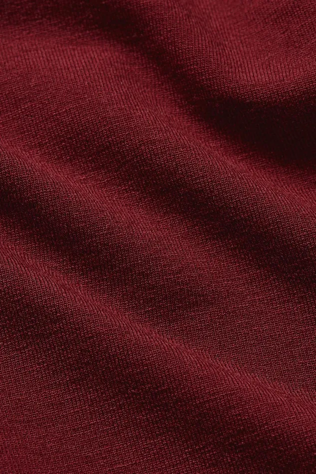 Blouses Women King Louie Carina Blouse Viscose Light Cabernet Red 8211 Viscose Light