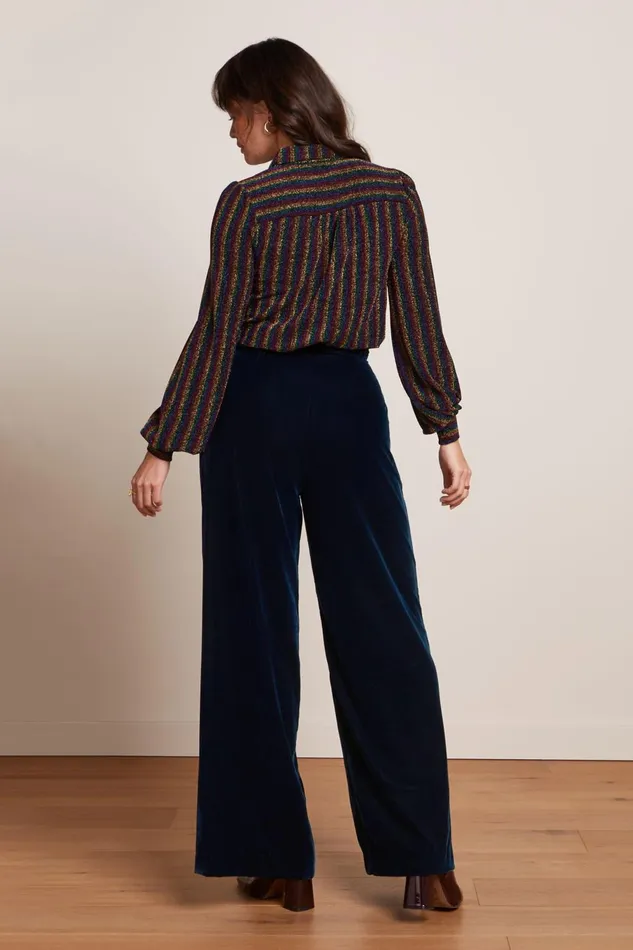 Blouses Women King Louie Maisie Blouse Alma Lurex Multi Color 8211 Alma