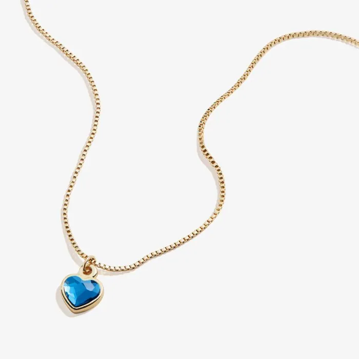 Blue Zircon Heart Necklace December Birthstone Silver Women Alex And Ani Anniversary Blue Zircon Heart Necklace December Birthstone Silver Women Alex And Ani Anniversary
