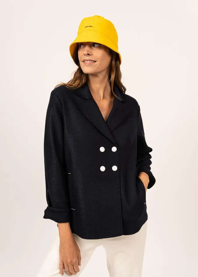 Bob Waterproof Bucket Hat Yellow Women Saint James Hats and Beanies
