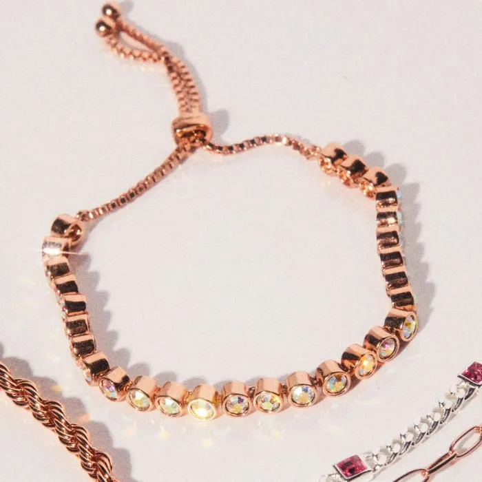 Bolo Tennis Bracelet Crystal Gold Women Alex And Ani Wedding Engagement