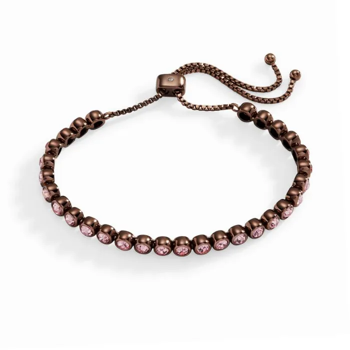 Bolo Tennis Bracelet Light Rose Chocolate Women Alex And Ani Easter