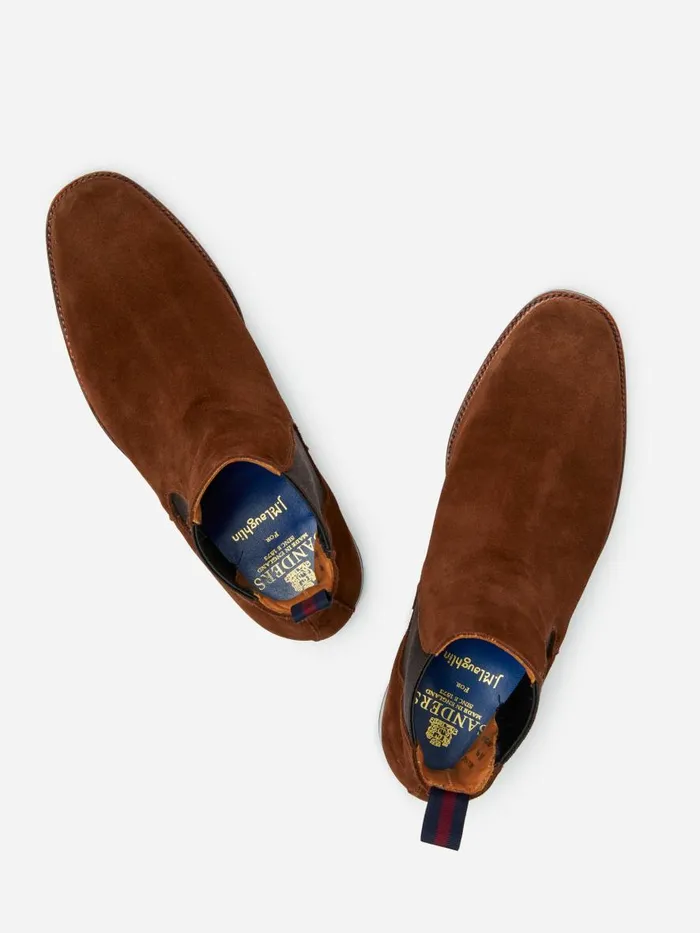Boots Men JMcLaughlin Crenshaw Suede Chelsea Boots Polo