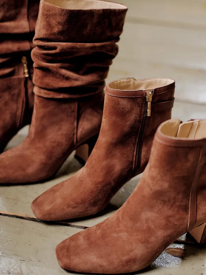 Boots Women JMcLaughlin Cora Suede Boots Toasted Coconut