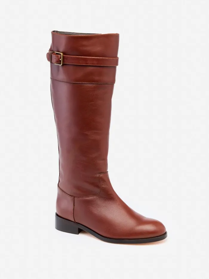 Boots Women JMcLaughlin Millbrook Leather Boots Brown