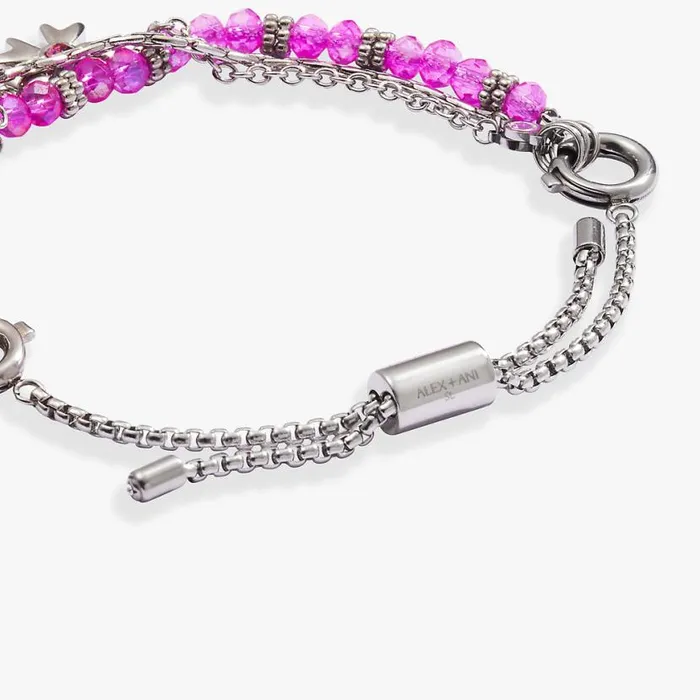 Bow Stranded Bracelet Set Stainless Steel Silver Women Alex And Ani Jewelry Sets Bow Stranded Bracelet Set Stainless Steel Silver Women Alex And Ani Jewelry Sets