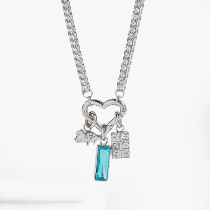 Boy Mom Interchangeable Charm Necklace Stainless Steel Silver Women Alex And Ani Necklaces Boy Mom Interchangeable Charm Necklace Stainless Steel Silver Women Alex And Ani Necklaces