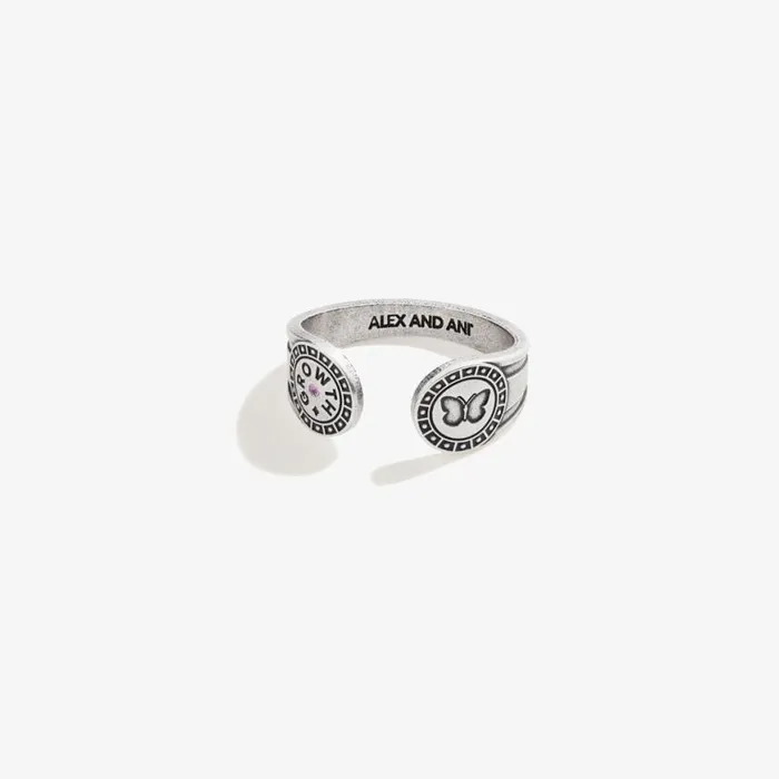 Butterfly Motivation Ring Wrap Rafaelian Silver Women Alex And Ani Growth New Beginnings Butterfly Motivation Ring Wrap Rafaelian Silver Women Alex And Ani Growth New Beginnings