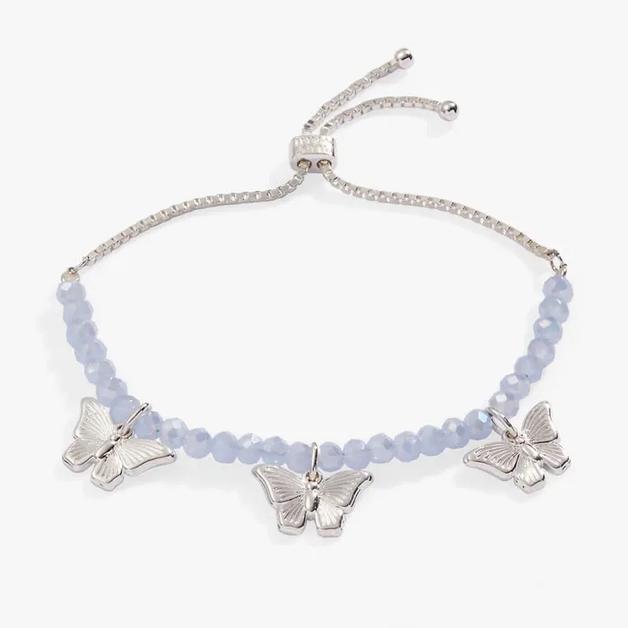 Butterfly MultiCharm Bolo Bracelet Silver Women Alex And Ani Sympathy In Memory Butterfly MultiCharm Bolo Bracelet Silver Women Alex And Ani Sympathy In Memory