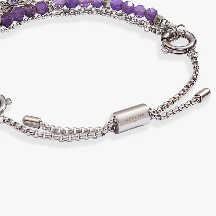 Butterfly Stranded Bracelet Set Stainless Steel Silver Women Alex And Ani Fine Jewelry
