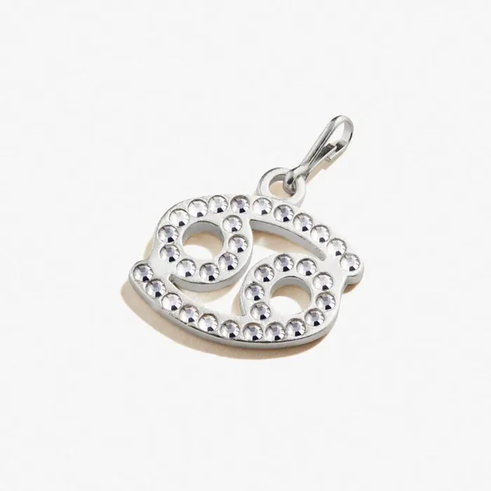 Cancer Zodiac Pav Crystal Charm 14kt Gold Over Sterling Silver Women Alex And Ani Fine Jewelry Cancer Zodiac Pav Crystal Charm 14kt Gold Over Sterling Silver Women Alex And Ani Fine Jewelry