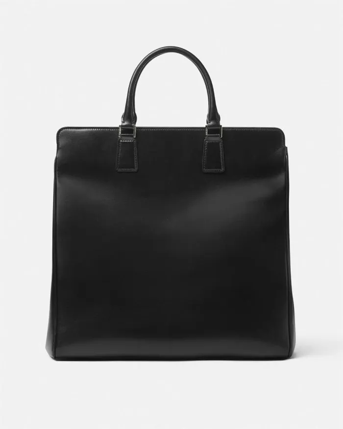 Cargo Tote Bag Blacksilver Men Versace Cargo