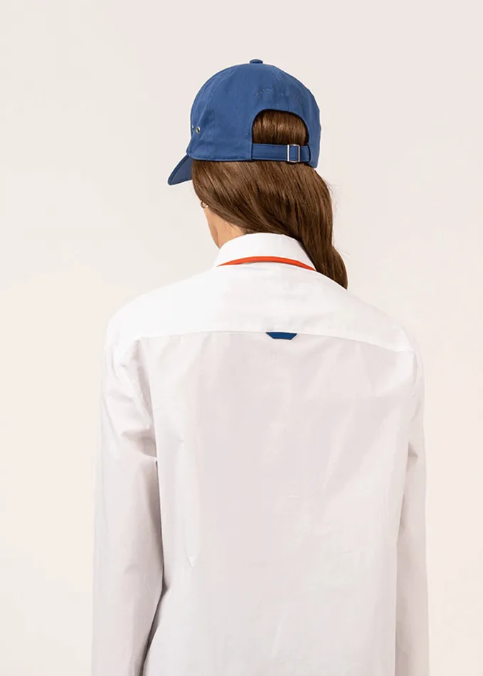 Casquette Classic Cotton Cap Royalblue Women Saint James Hats and Beanies