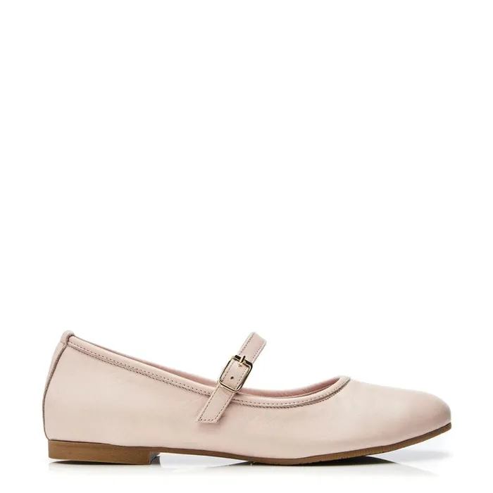 Casual Shoes Women Moda In Pelle Bsoleful BBallet Pink Leather