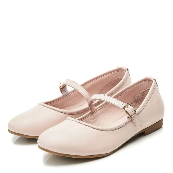 Casual Shoes Women Moda In Pelle Bsoleful BBallet Pink Leather