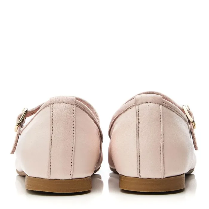 Casual Shoes Women Moda In Pelle Bsoleful BBallet Pink Leather