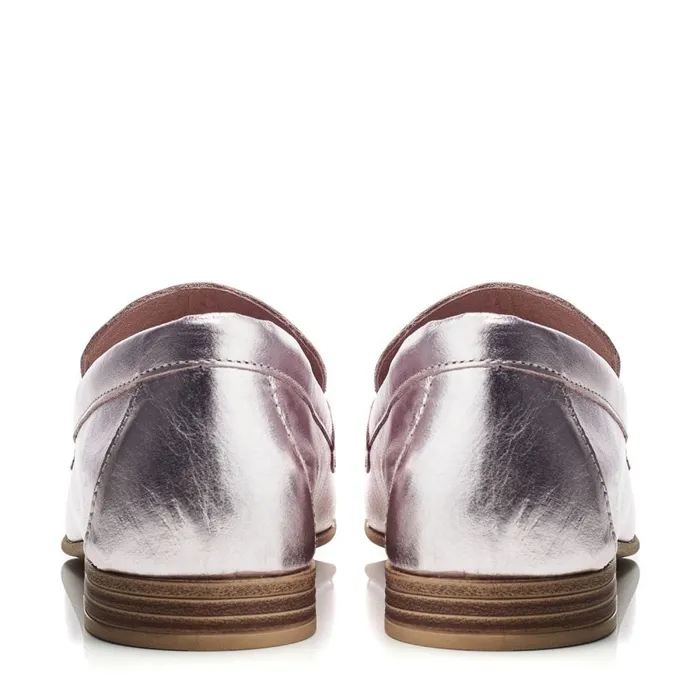 Casual Shoes Women Moda In Pelle Bsoleful BWinnie Rose Gold Leather