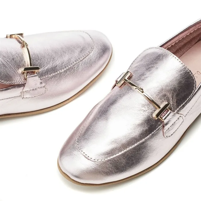 Casual Shoes Women Moda In Pelle Bsoleful BWinnie Rose Gold Leather