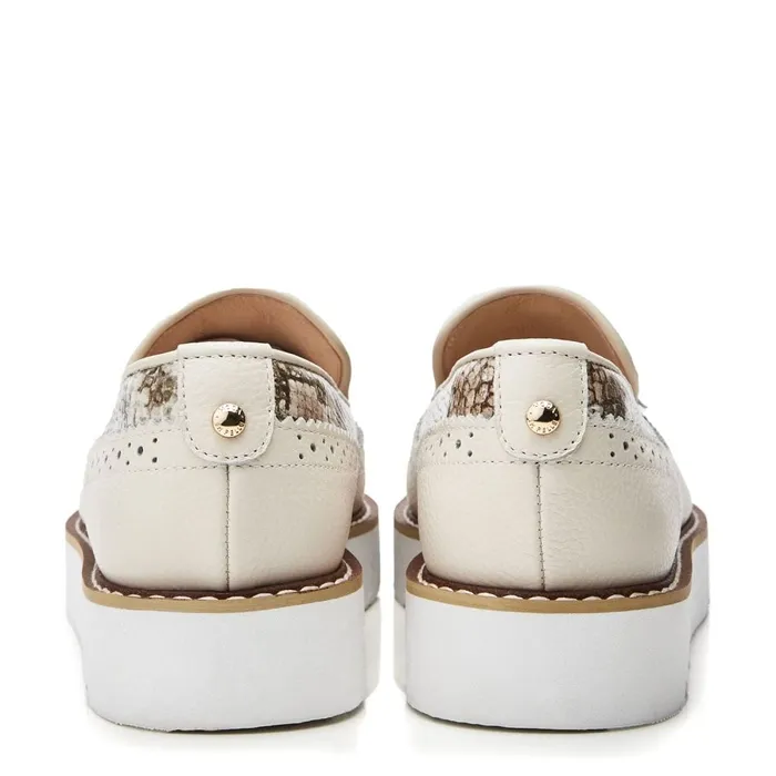 Casual Shoes Women Moda In Pelle Eilani Off White Leather