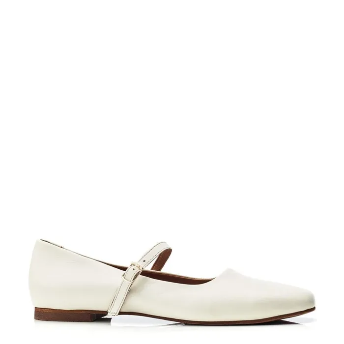 Casual Shoes Women Moda In Pelle Ellysa Cream Leather