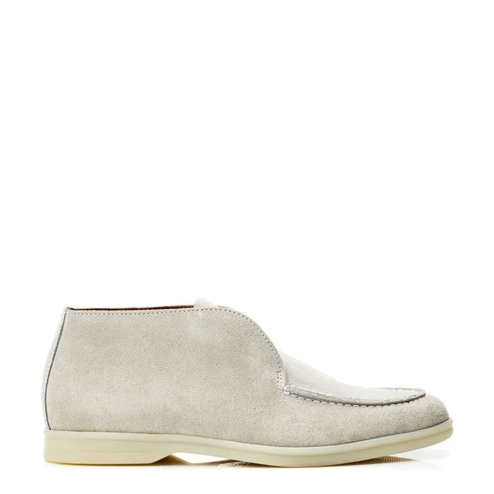 Casual Shoes Women Moda In Pelle Everette Grey Suede