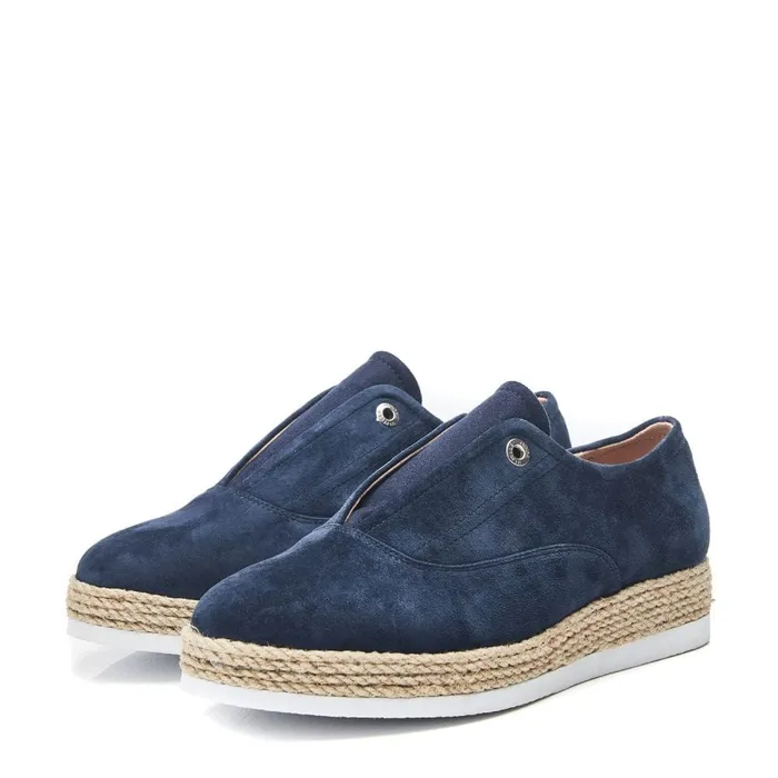 Casual Shoes Women Moda In Pelle Felicie Navy Suede