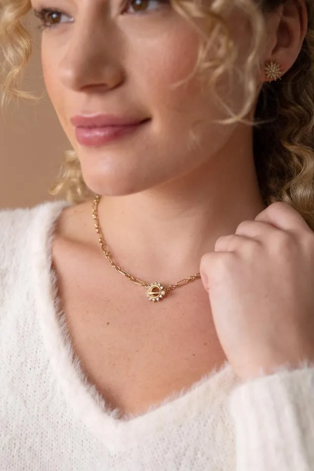 Celestial Toggle Necklace Gold Women Alex And Ani Necklaces