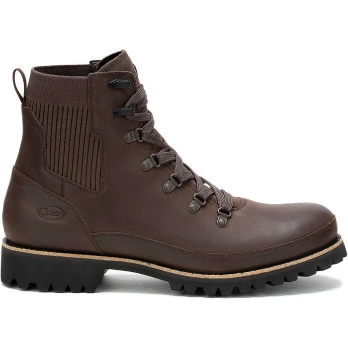 Chaco Fields Lace Waterproof Dark Brown Men Boots