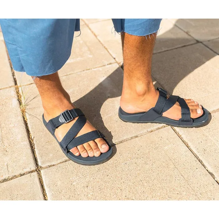 Chaco Lowdown Slide Black Men Slides Chaco Lowdown Slide Black Men Slides