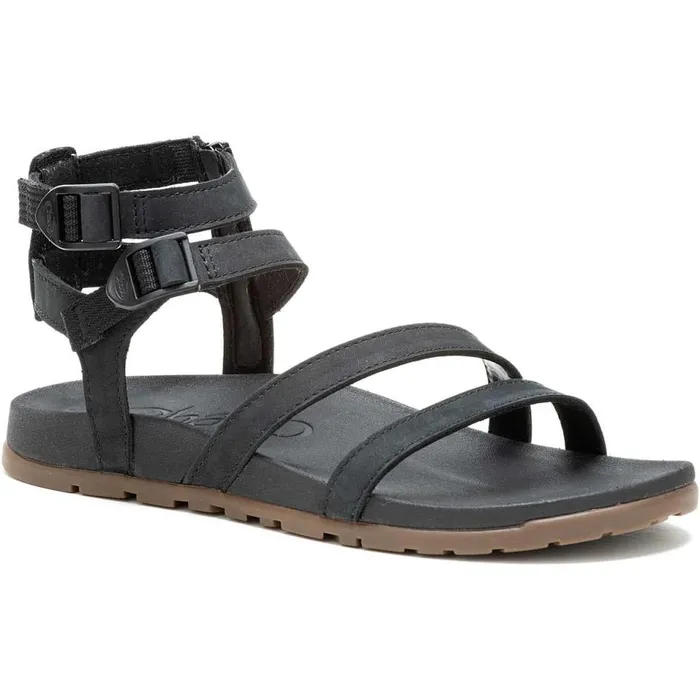 Chaco Lowdown Strappy High Sandal Black Women Sandals Chaco Lowdown Strappy High Sandal Black Women Sandals
