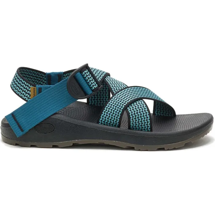 Chaco Mega ZCloud WideStrap Cushioned Sandal Trink Aqua Men Sandals