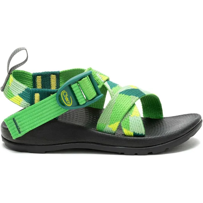 Chaco Z1 EcoTread Sandal Patchwork Green Kids Sandals