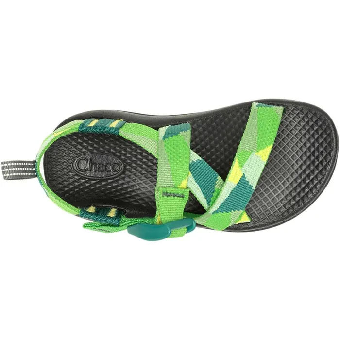 Chaco Z1 EcoTread Sandal Patchwork Green Kids Sandals Chaco Z1 EcoTread Sandal Patchwork Green Kids Sandals