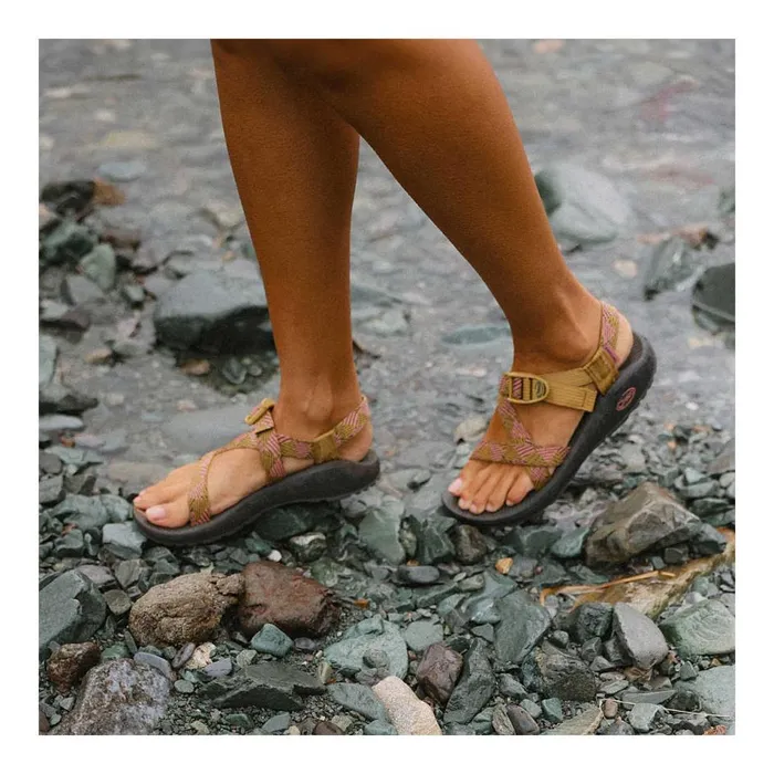 Chaco ZCloud Adjustable Strap Cushioned Sandal Overhaul Bronze Women Sandals