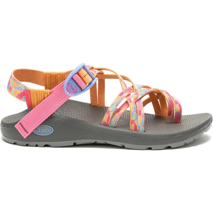 Chaco ZX2 Cloud Dual Adjustable Straps Cushioned Sandal Candy Sorbet Women Sandals
