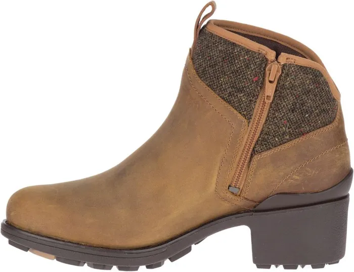 Chateau Ii Mid Pull Waterproof Nutmeg Women Merrell Boots
