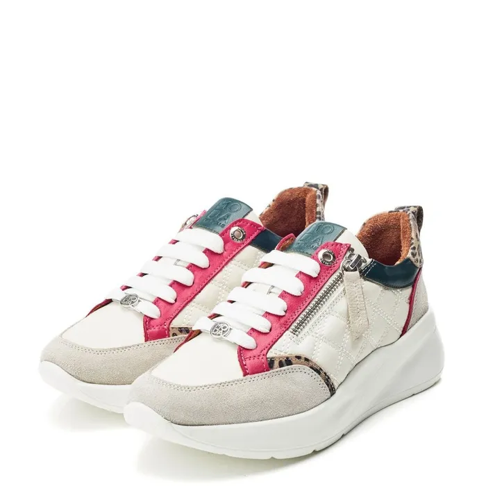 Chunky Trainers Women Moda In Pelle Courtlyn Multi Leather
