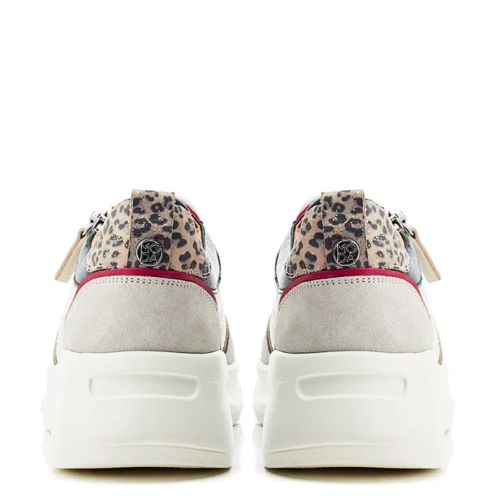 Chunky Trainers Women Moda In Pelle Courtlyn Multi Leather