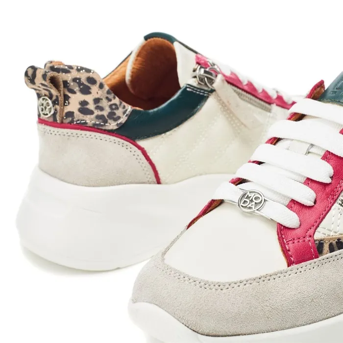 Chunky Trainers Women Moda In Pelle Courtlyn Multi Leather