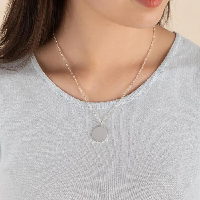 Circle Charm Necklace 21039039 Silver Women Alex And Ani Thank You