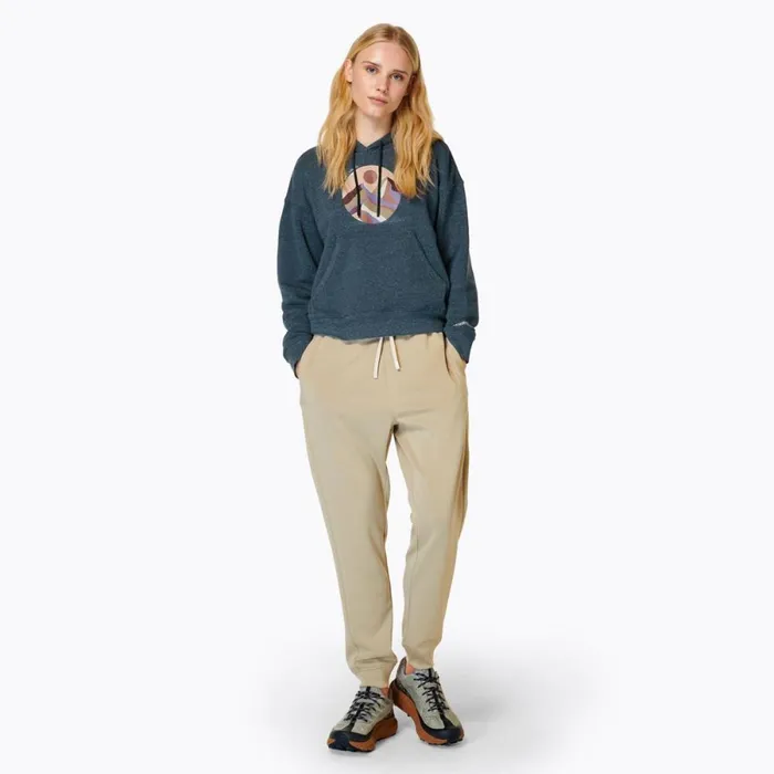 Circle Outside Hoody Navy Heather Women Merrell Tops