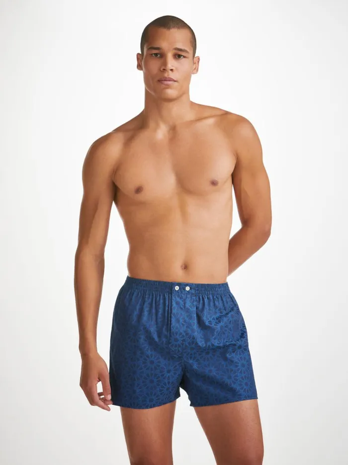 Classic Fit Boxer Shorts Men Derek Rose Classic Fit Boxers Paris 26 Cotton Jacquard Navy Classic Fit Boxer Shorts Men Derek Rose Classic Fit Boxers Paris 26 Cotton Jacquard Navy