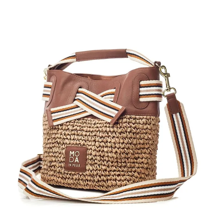 Clutch Bags Women Moda In Pelle Ischia Bag Natural Raffia