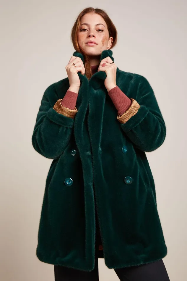 Coats and Jackets Women King Louie Amelie Coat Phoenix Pine Green 8211 Phoenix Coats and Jackets Women King Louie Amelie Coat Phoenix Pine Green 8211 Phoenix