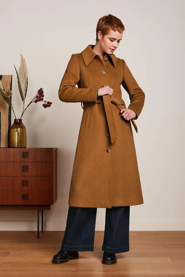 Coats and Jackets Women King Louie Arabella Coat Reggio Bronze Brown 8211 Reggio Coats and Jackets Women King Louie Arabella Coat Reggio Bronze Brown 8211 Reggio