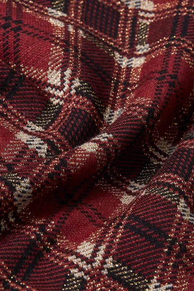 Coats and Jackets Women King Louie Bessie Jacket Riley Jacquard Cabernet Red 8211 Riley Jacquard