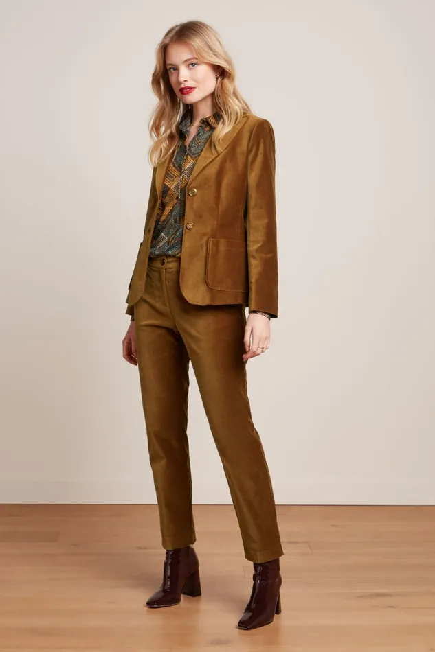 Coats and Jackets Women King Louie Bibi Blazer Uni Fargo Golden Brown 8211 Uni Fargo Coats and Jackets Women King Louie Bibi Blazer Uni Fargo Golden Brown 8211 Uni Fargo