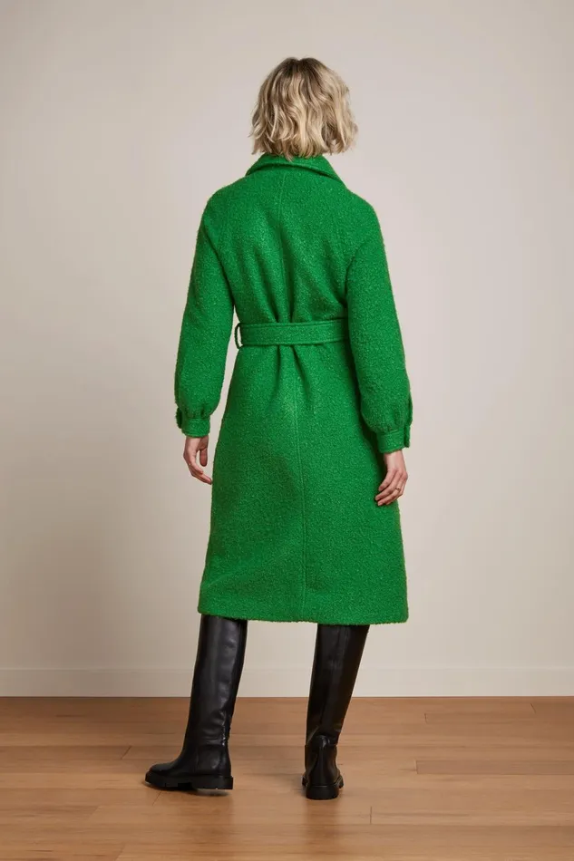 Coats and Jackets Women King Louie Rachel Puff Coat Memphis Very Green 8211 Memphis