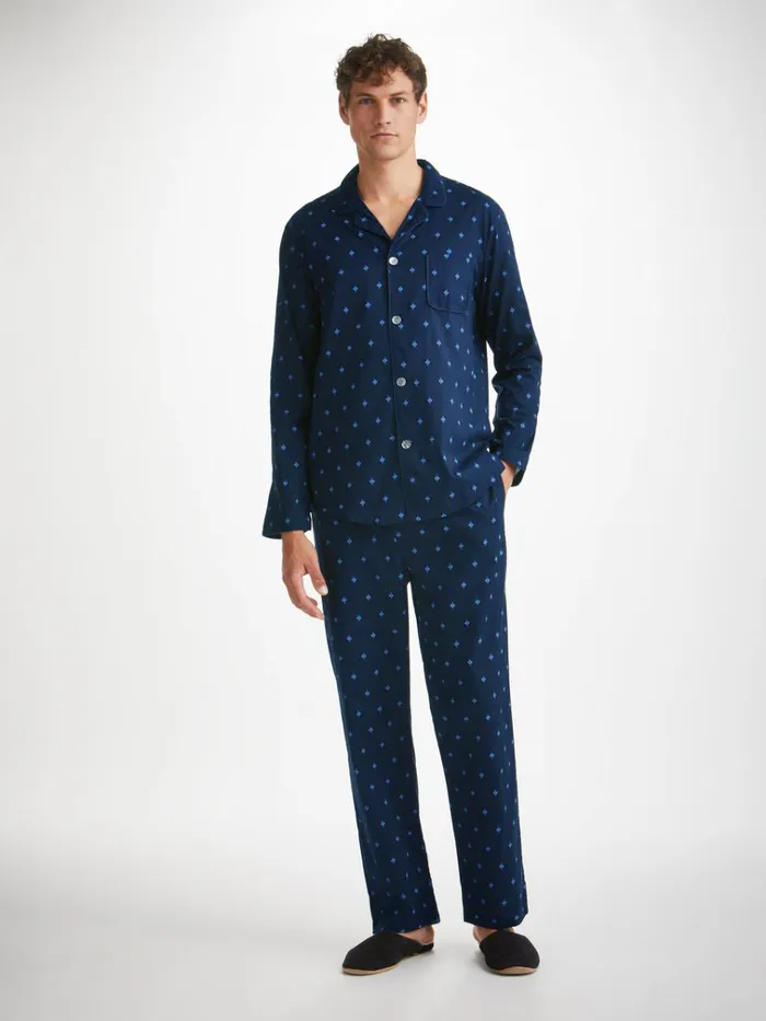 Cotton Pajamas Men Derek Rose Modern Fit Pajamas Nelson 98 Cotton Batiste Navy Cotton Pajamas Men Derek Rose Modern Fit Pajamas Nelson 98 Cotton Batiste Navy